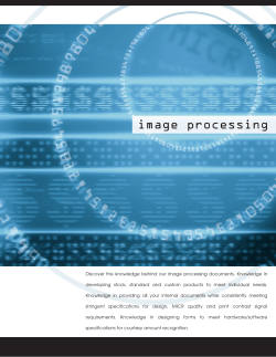 Image Processing Documents