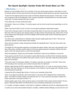 Carroll County Times Article