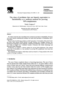 The class of problems that are linearly equivalent to