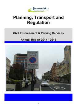 Parking Services Annual Report