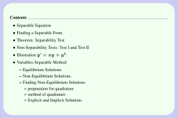 separable - Math.utah.edu
