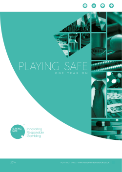 playing safe - National Casino Forum