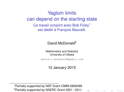 Yaglom limits can depend on the starting state
