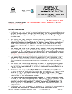this package contains documents required for major works road