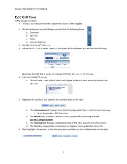 Hilda 16Gb FC Training LAB 1.1