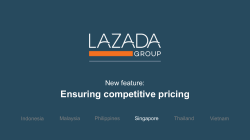 Ensuring competitive pricing
