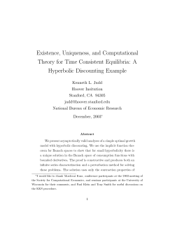Existence, Uniqueness, and Computational Theory for Time