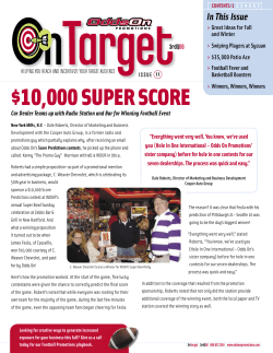 $10,000 SUPER SCORE - Odds On Promotions