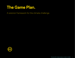 The Game Plan. - Fortune Conferences