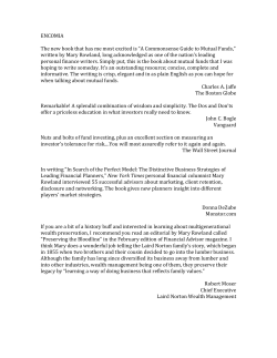 ENCOMIA The new book that has me most excited is &ldquo;A