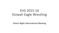 EHS 2015-16 Etowah Eagle Wrestling