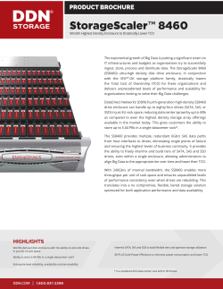 StorageScaler&trade; 8460