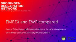 available here - Erasmus Without Paper