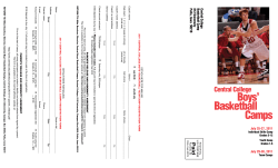 Boys` Basketball Camps