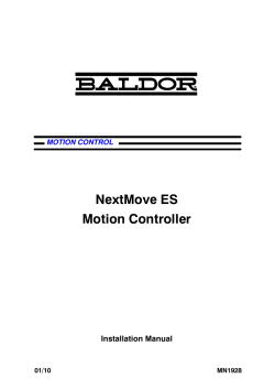 NextMove ES Motion Controller