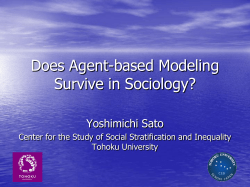 Does Agent-based Modeling Survive in Sociology?