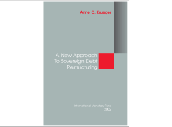 A New Approach to Sovereign Debt Restructuring, April 2002