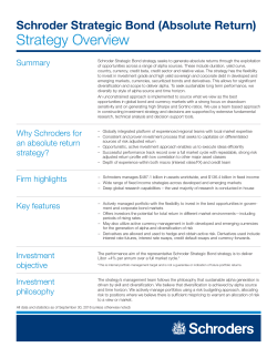 Strategic Bond Absolute Return_SO.indd