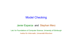 Model Checking