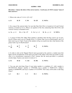 Algebra I - Leon County Schools