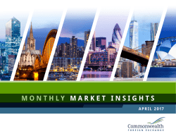 monthly market insights - Commonwealth Foreign Exchange