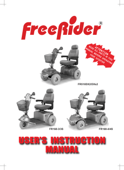 user`s instruction manual