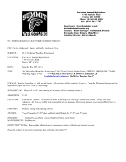 Fr Wrestling - Rockwood