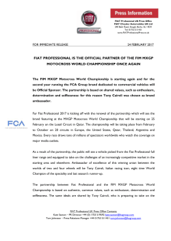 - Fiat Group Automobiles Press