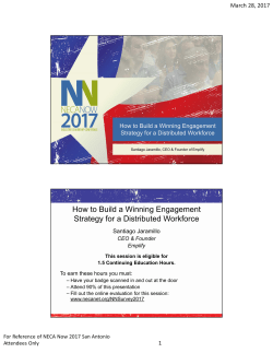 How to Build a Winning Engagement Strategy for a