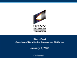 Starz Platform Considerations 1 9 09 v3
