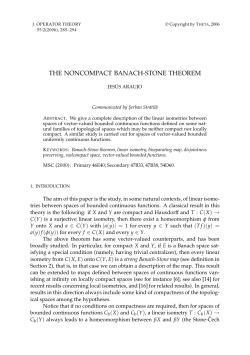 THE NONCOMPACT BANACH