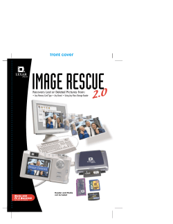 Image Rescue 2.0 Manual
