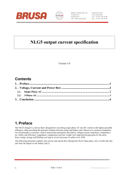 NLG5 output current specification