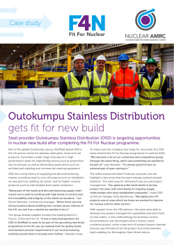 Outokumpu Stainless Distribution gets fit for new