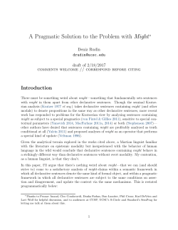 A Pragmatic Solution to the Problem with Might