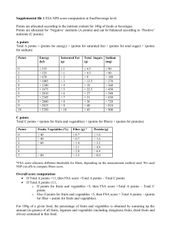 Supplemental file 1 FSA NPS score computation at food