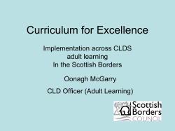 Curriculum for Excellence - i