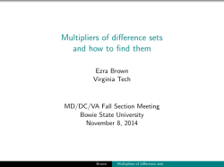 Multipliers of difference sets and how to find them