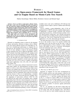 FUEGO An Open-source Framework for Board Games