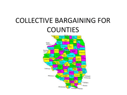collective bargaining for counties - Illinois Association Of County