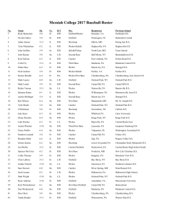 DOC - Messiah College Athletics