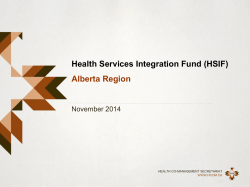(HSIF) Alberta Region