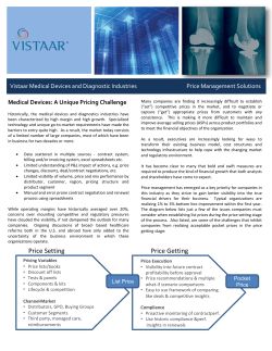 Price Setting Price Getting