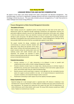 SA-EMF - Emfuleni - Leakage reduction and water conservation