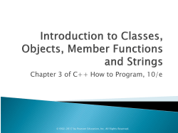 3.1 Introduction