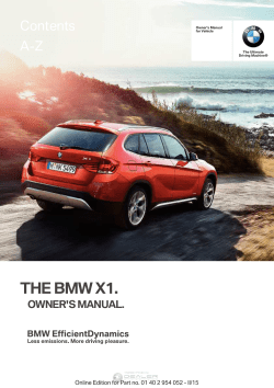 THE BMW X1. - Dealer E
