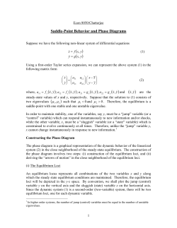 Analyzing Dynamics and the Phase Diagram