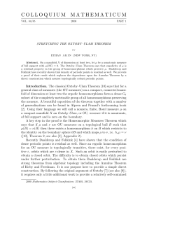 STRETCHING THE OXTOBY&ndash;ULAM THEOREM