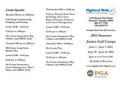 Brochure - Golf Courses