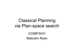 Classical Planning via State